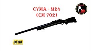 [ОБЗОР] CYMA - M24 CM 702 SPRING airsoft (страйкбол)