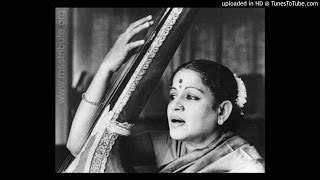 MS Subbulakshmi -Chala Kallaladu-Arabhi-Adi- Thyagaraja