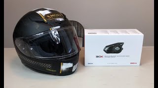 30k Sena install on Shoei RF-1200