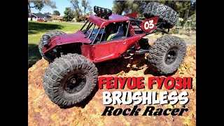 FEIYUE FY03H UPGRADED BRUSHLESS ROCK RACER - GREAT BASHER!