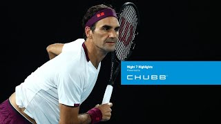 Roger Federer recovers from a set down to progress | Australian Open 2020 Day 7