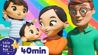 The Colors Song | +More Nursery Rhymes & Kids Songs - ABCs and 123s | Little Baby Bum