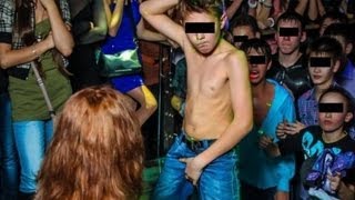 Ночное пати для 12-летних, или разврат в ночном клубе...