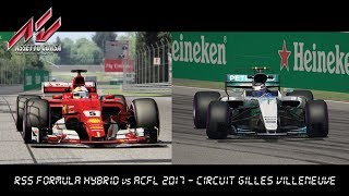 Assetto Corsa | RSS Formula Hybrid vs ACFL 2017 @ Gilles Villeneuve