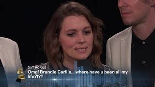 Brandi Carlile One-On-One Interview | 2019 GRAMMYs