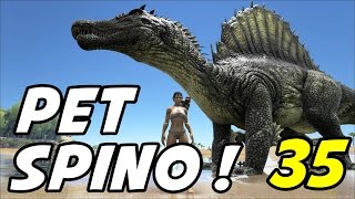 ARK Survival Evolved - E35 "Spinosaurus Taming!" (Gameplay / Playthrough / 1080p)