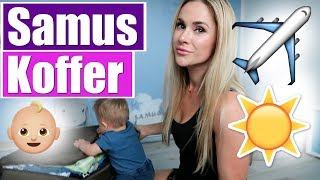 Urlaub mit Baby I Koffer packen - was muss alles mit? Carina Nova