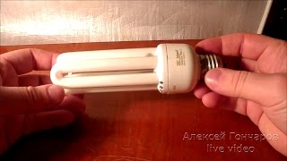 ЭНЕРГОСБЕРЕГАЮЩАЯ ЛАМПА - вторая жизнь сгоревшей экономки. Лайфхак