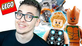 Montando Lego Vingadores Guerra Infinita (Lego Marvel Super Heroes) - Thor, Groot e Rocket Racoon