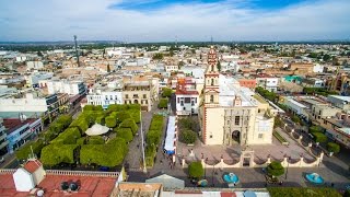 Jardin de San Francisco del Rincon, Gto. desde un DRON