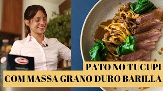 PATO NO TUCUPI COM MASSA GRANO DURO BARILLA