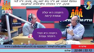 מהי היפנוזה? ד"ר נדב יופה נבו מארח את ד"ר צחי ארנון, יו"ר האגודה הישראלית להיפנוזה.