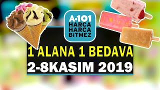 A101 2 KASIM 27 ARALIK 2019 DONDURMA KAMPANYASI | 1 ALANA 1 BEDAVA | A101 AKTÜEL ÜRÜNLER