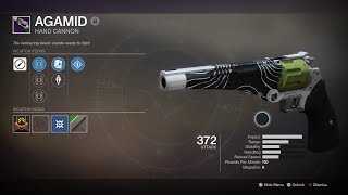 Destiny 2 Dead Orbit Agamid Hand Cannon