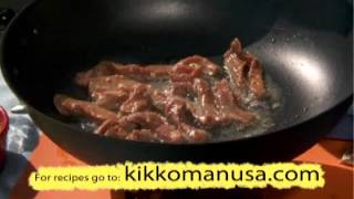 Orange Beef Stir Fry