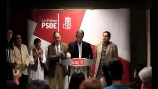PRESENTACIÓN DE CANDIDATOS A LA ALCALDÍA DE BREÑA BAJA POR EL PSC PSOE