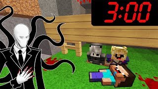 НЕ Играйте В Майнкрафт в 3:00 ЧАСА НОЧИ! Страшный Маньяк Слендермен Троллинг Прятки ПЕ MinecraftPE