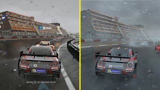 Forza 6 Xbox One S vs Xbox One X Forza 7 4K Graphics Comparison