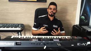 Alberto Teclados - Roland E A7 - Sérgio Moraes