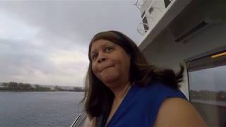 Pulling into Nassau & Breakfast