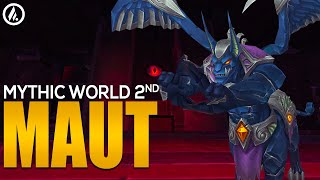 Big Dumb Guild VS Maut WORLD SECOND Blood DK POV - Mythic Ny'alotha