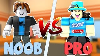 ROBLOX JAILBREAK NOOB vs PRO!