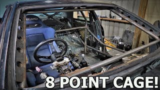 Chaser JZX100 Get's A Rollcage!