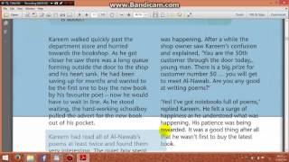 قصة الزبون المحظوظ Lucky customer 50 للصف الثالث المتوسط