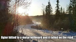 Spectators saved Evans ' Rally Sweden 2020 victory