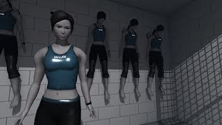 Let's Play - Wii Trainer as Haydee, White Zone