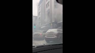 ПОЖАР В ПЕРМИ. ЛЮДИ ПРЫГАЮТ ИЗ ОКОН.