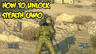 Metal Gear Solid 5 The Phantom Pain: How To Unlock Stealth Camouflage (Temporary Invisibility)