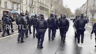 France: Heavy police presence as Yellow Vest protests continue in Paris