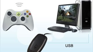Как подключить беспроводной геймпад XBOX 360 к ПК