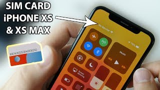 How to: Insert SIM Card to iPhone XS and XS Max!