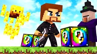 ДУЭЛЬ С СПИРАЛЬНЫМ ЛАКИ БЛОКОМ НА ПИЦЦУ - Minecraft ЛАКИ БИТВА #5