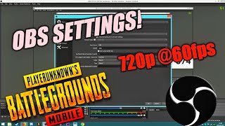 OBS SETTING FOR PUBG MOBILE EMULATOR 2019 (FLUTUATING INTERNET)