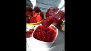 Густое варенье из клубники на зиму за 15 минут!