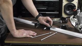 Фрезер Makita RT 0700CX2. Направляющая шина и адаптер для неё из хлама своими руками(часть 1)