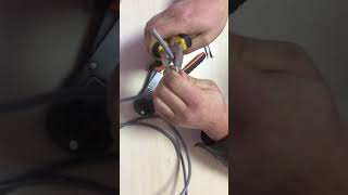 Ethernet kablosu RJ45 ucu takma ve renklerin dizilişi