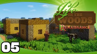 Life in the Woods: Renaissance - Ep. 5: NPC Village!