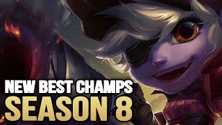 New Best Champions in Patch 8.1 SEASON 8 for Climbing in EVERY ROLE (League of Legends)