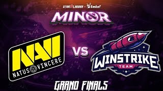 NaVi vs Winstrike Game 2 - SL ImbaTV Minor CIS Qualifier: Grand Finals