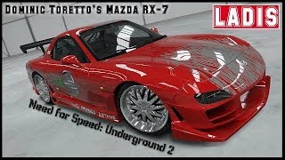NFS Underground 2 - Mazda RX-7 Доминика Торетто (DOWNLOAD)