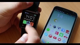 Обзор Смарт-часов U Watch для Android смартфонов. Посылка с TinyDeal