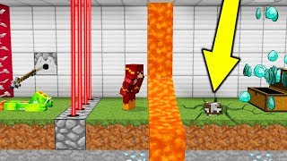 LAS MEJORES TRAMPAS DE MINECRAFT!! ? MINECRAFT MINIJUEGO DEATH RUN