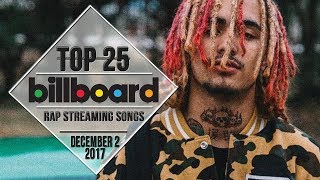 Top 25 • Billboard Rap Songs • December 2, 2017 | Streaming-Charts