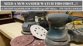Metabo fsx 200 review  a decent sander for under 40 pounds