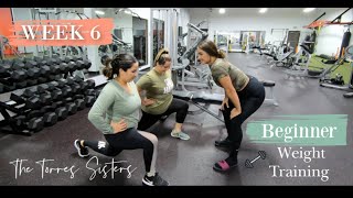Weight-Loss Journey | Week 6 Weigh Ins and Beginner Weight Training Workout