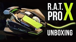SPACESHIP MOUSE - Unboxing Mad Catz R.A.T. PRO X | Weasel Unboxing